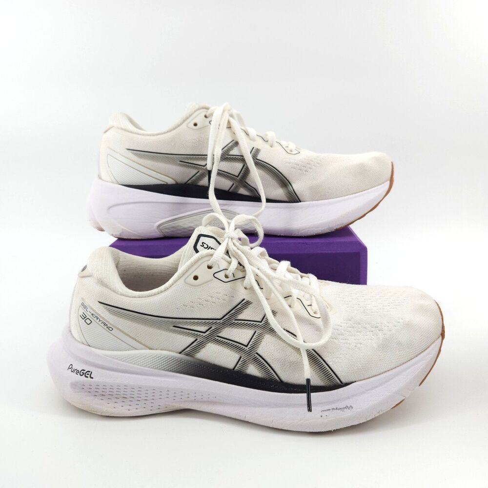 ASICS Gel-Kayano 30 Shoes Women Size 9 1012B615 White Running